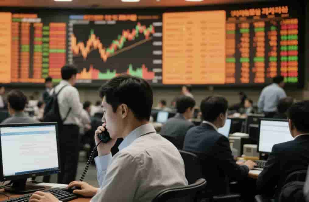 韩国KOSPI涨4%报6732点日经225高开0.71%日韩股指强势