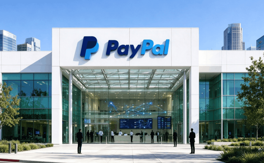 花旗调整PayPal目标价至58美元 股价最新报56.090美元